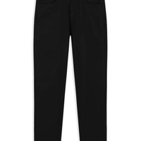 Black 7 Drop Slim Fit Stretch Canvas / Chino Trousers