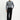 Siyah Straight Relaxed Fit Likralı Kanvas / Chino Pantolon