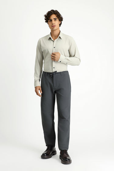 Taş Techno-Line Uzun Kol Slim Fit Dar Kesim Klasik Likralı Gömlek