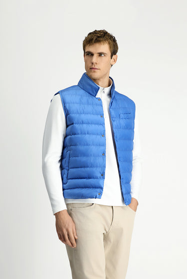 Mavi Kapitone Spor Yelek