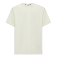 Off-white crew neck regular fit embroidered lycra stretchy t-shirt