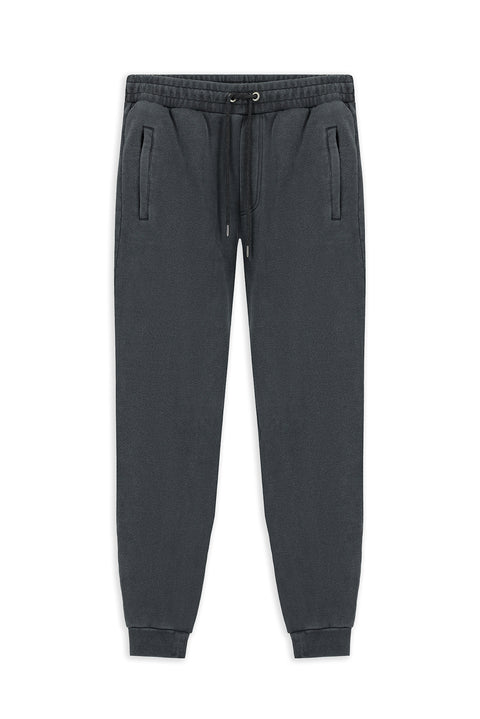 Orta Antrasit Desenli Pamuklu Sweatpant / Eşofman Altı