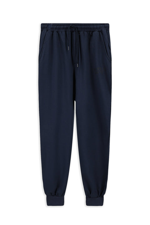 İndigo Regular Fit Pamuklu Baskılı Sweatpant / Eşofman Altı
