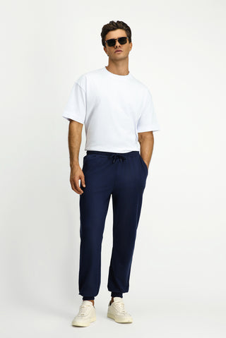 İndigo Regular Fit Pamuklu Baskılı Sweatpant / Eşofman Altı