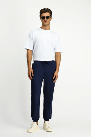 İndigo Regular Fit Pamuklu Baskılı Sweatpant / Eşofman Altı
