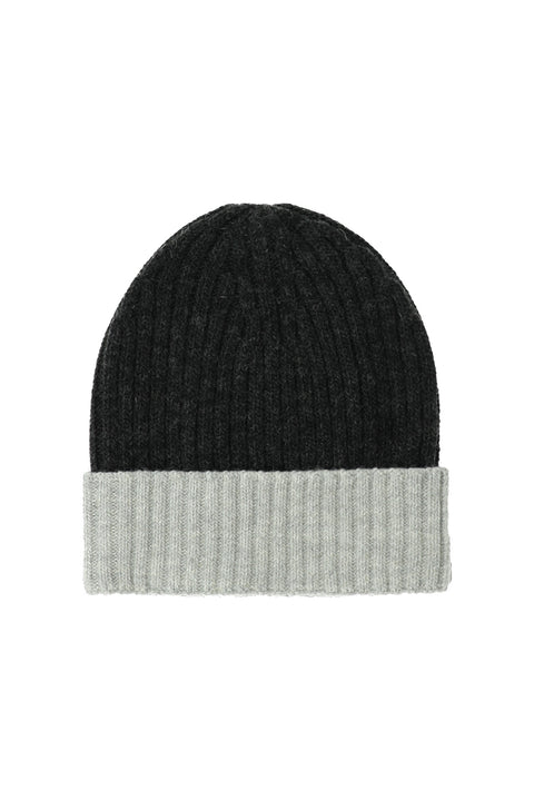Black Wool Beanie