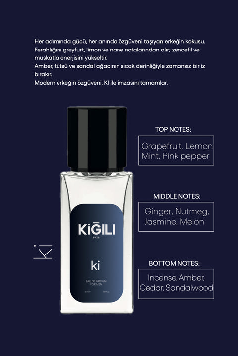 3'lü Classic & Ki & Sport Hediye Kutulu 30 ml Erkek Parfüm Seti
