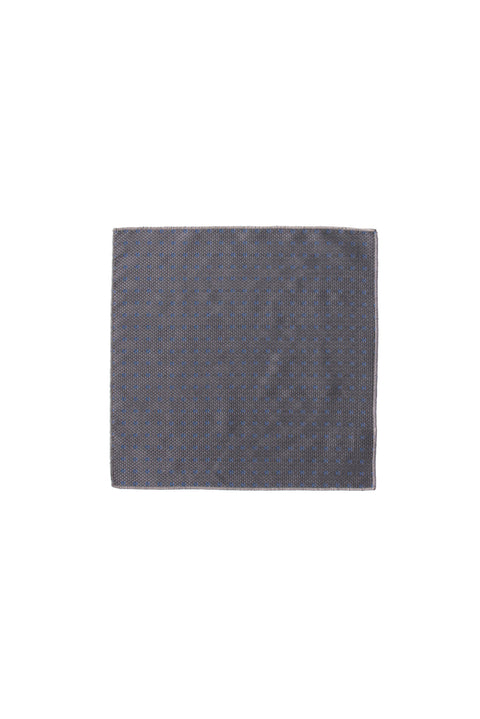 Medium Grey 3-Piece Patterned Tie, Pocket Square & Cufflink Set in Gift Box
