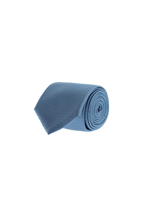 Blue Patterned Tie