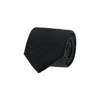 Black Patterned Tie