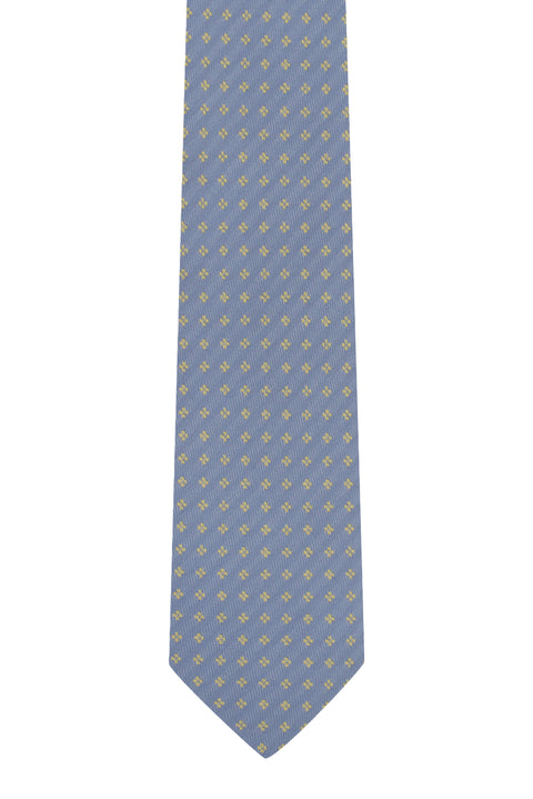 Blue Patterned Tie