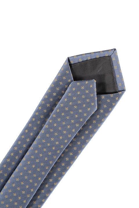 Blue Patterned Tie