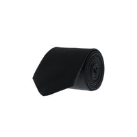 Black Patterned Tie