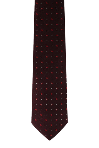 Açık Bordo Desenli Kravat