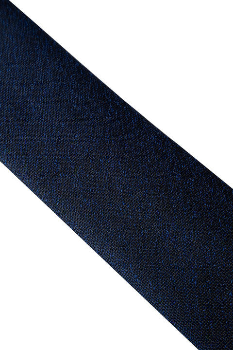 Navy Patterned Tie