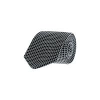 Black Patterned Tie