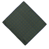 Medium Khaki Patterned Handkerchief