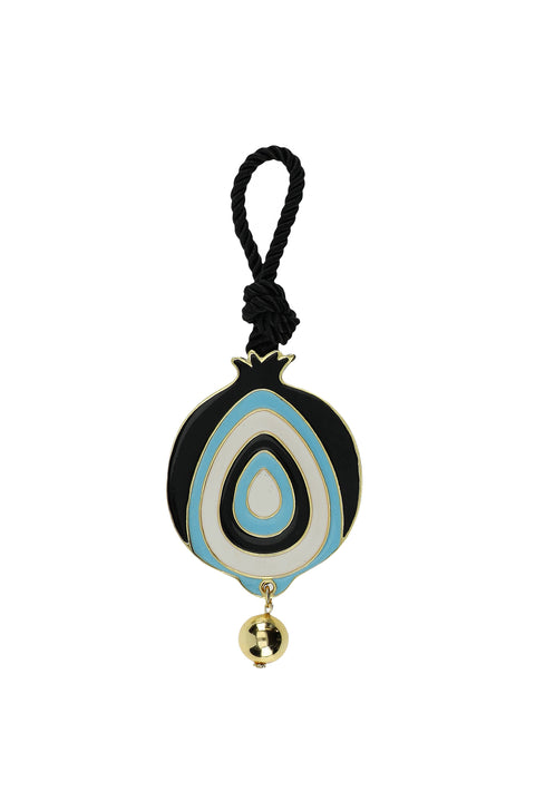 2-Piece Silk Scarf & Evil Eye Charm Gift Box Set