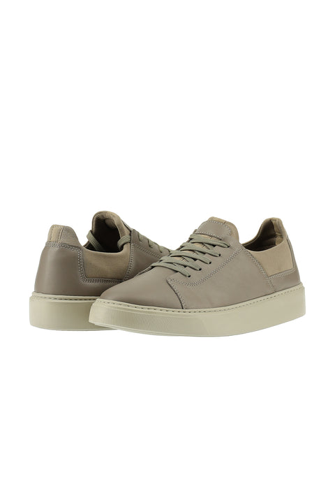 Medium Mink Leather Sneaker Shoes