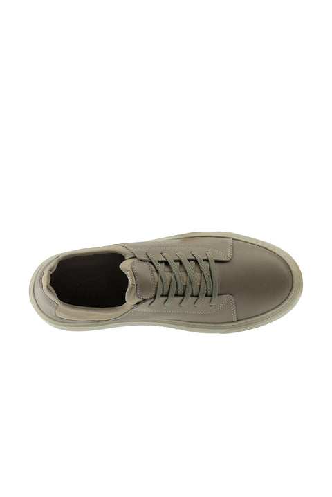Medium Mink Leather Sneaker Shoes