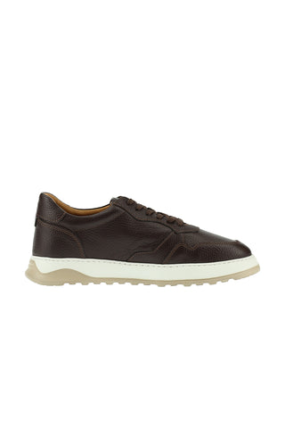 Koyu Kahve Spor Günlük Sneaker Deri Ayakkab?-Ki??l?
