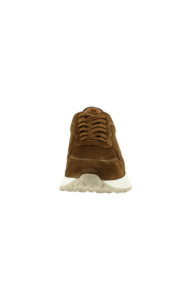 Orta Kahve Süet Deri Günlük Sneaker Ayakkabı