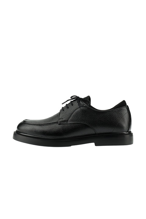 Siyah Smart Casual Deri Ayakkabı