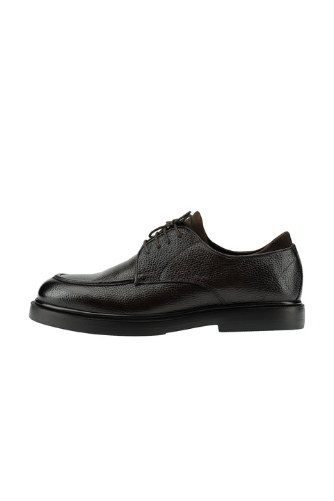 Koyu Kahve Smart Casual Deri Ayakkabı