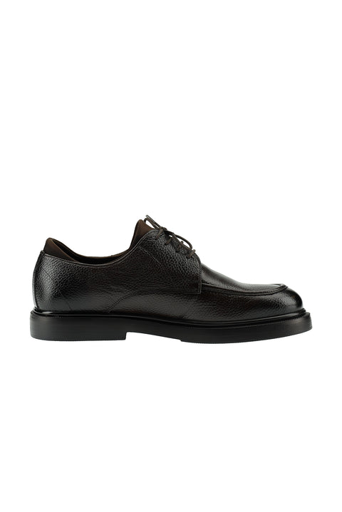 Koyu Kahve Smart Casual Deri Ayakkabı