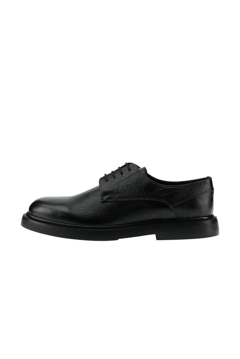 Black Smart Casual Leather Shoes