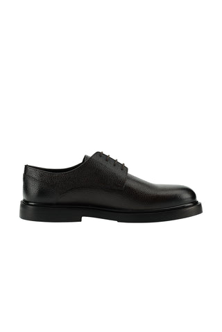 Koyu Kahve Smart Casual Deri Ayakkab?-Ki??l?