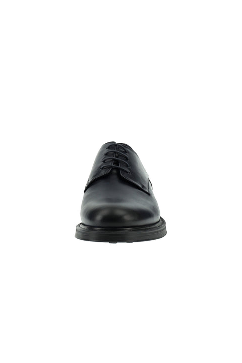 Dark Navy Smart Casual Leather Shoes