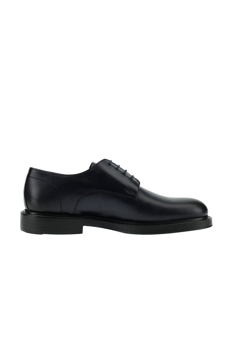 Dark Navy Smart Casual Leather Shoes