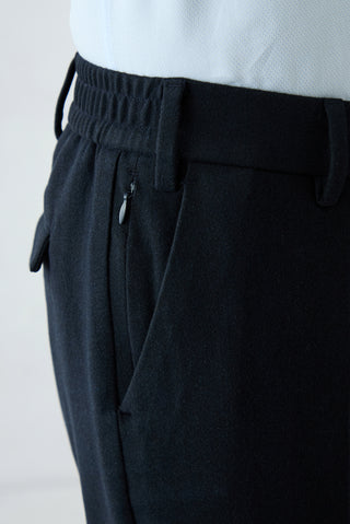Koyu Lacivert Slim Fit Beli Lastikli Spor Pantolon