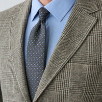 Mid Mink Polka Dot Tie (6.5 cm)