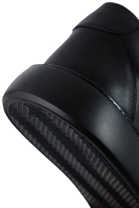 Siyah Memory Foam EVA Taban Rahat Konforlu Günlük Spor Sneaker Ayakkabı