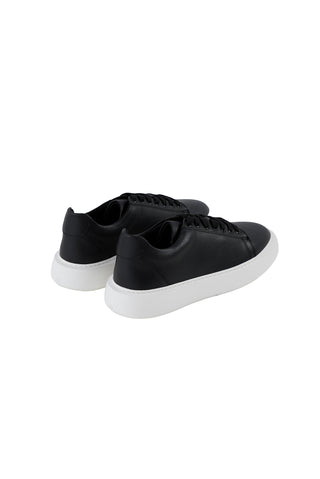 Siyah Memory Foam EVA Taban Rahat Konforlu Günlük Spor Sneaker Ayakkabı