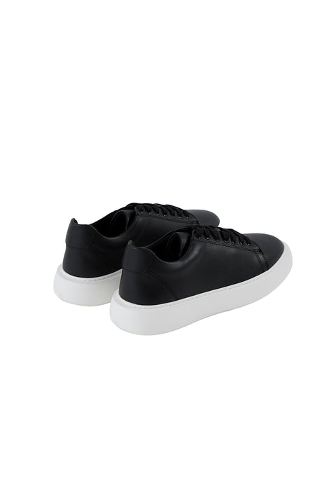 Siyah Memory Foam EVA Taban Rahat Konforlu Günlük Spor Sneaker Ayakkabı