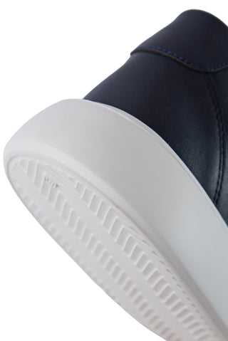 Koyu Lacivert Memory Foam EVA Taban Rahat Konforlu Günlük Spor Sneaker Ayakkabı