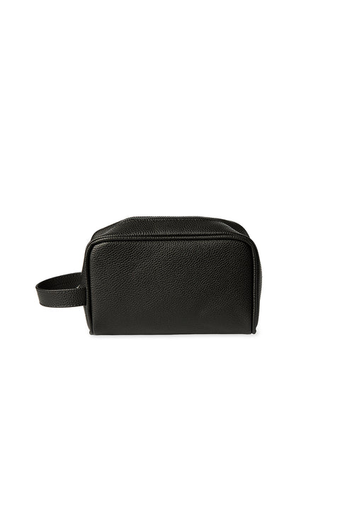 Black Floater Faux Leather Toiletry Bag (Width 21* Height 14* Depth 8)