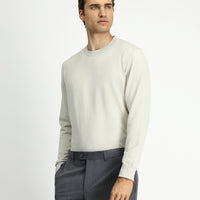 Taş Bisiklet Yaka Regular Fit Triko Kazak