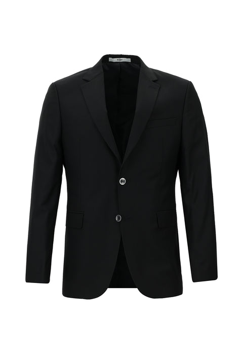 Siyah 7 Drop Slim Fit Dar Kesim Takım Elbise