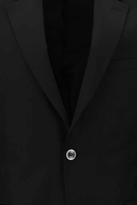 Siyah 7 Drop Slim Fit Dar Kesim Takım Elbise