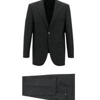 Koyu Füme Relaxed Fit Rahat Kesim Klasik Takım Elbise
