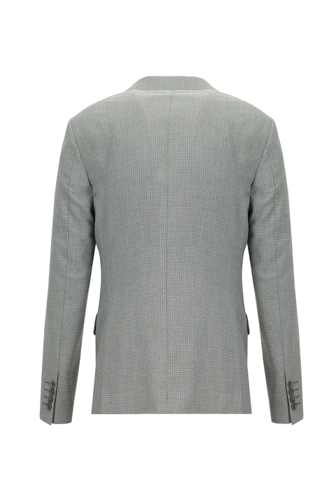 Medium Grey 7 Drop Slim Fit Narrow Cut Combination Suit