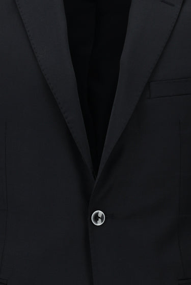 Marengo Slim Fit Dar Kesim Yünlü Klasik Kareli Takım Elbise