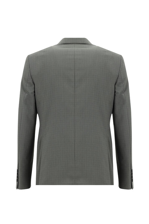 Açık Vizon 7 Drop Slim Fit Dar Kesim Desenli Takım Elbise