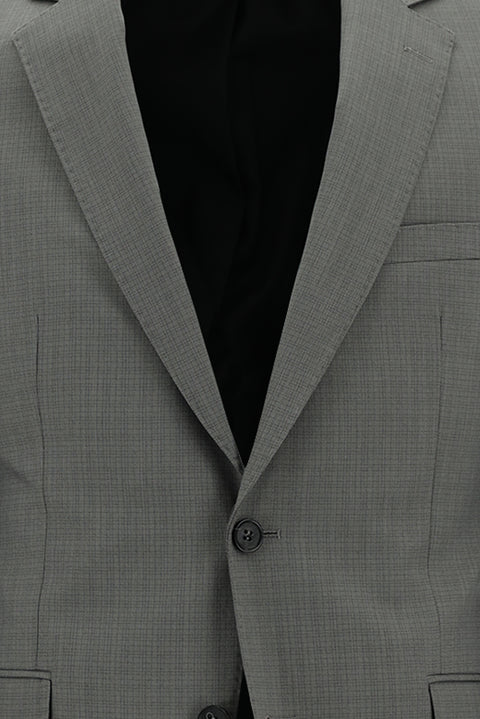 Açık Vizon 7 Drop Slim Fit Dar Kesim Desenli Takım Elbise