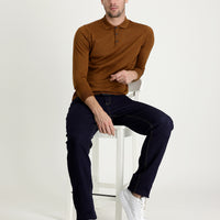 Koyu Lacivert Slim Fit Dar Kesim Likralı Denim Pantolon