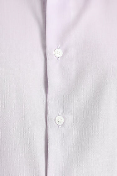 Lila Uzun Kol Klasik Non Iron Pamuklu Gömlek